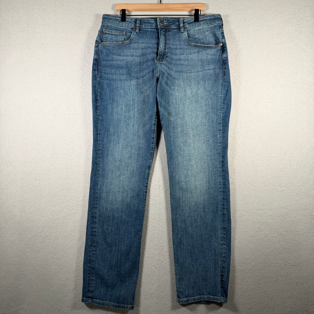 Warp + Weft ORD Chicago Straight Leg Jeans Tortoise Blue 36x34 Mens 210834